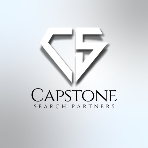 Capstone Search Partners silver brand emblem